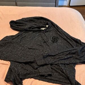 Dark Gray Hoodie with Logo